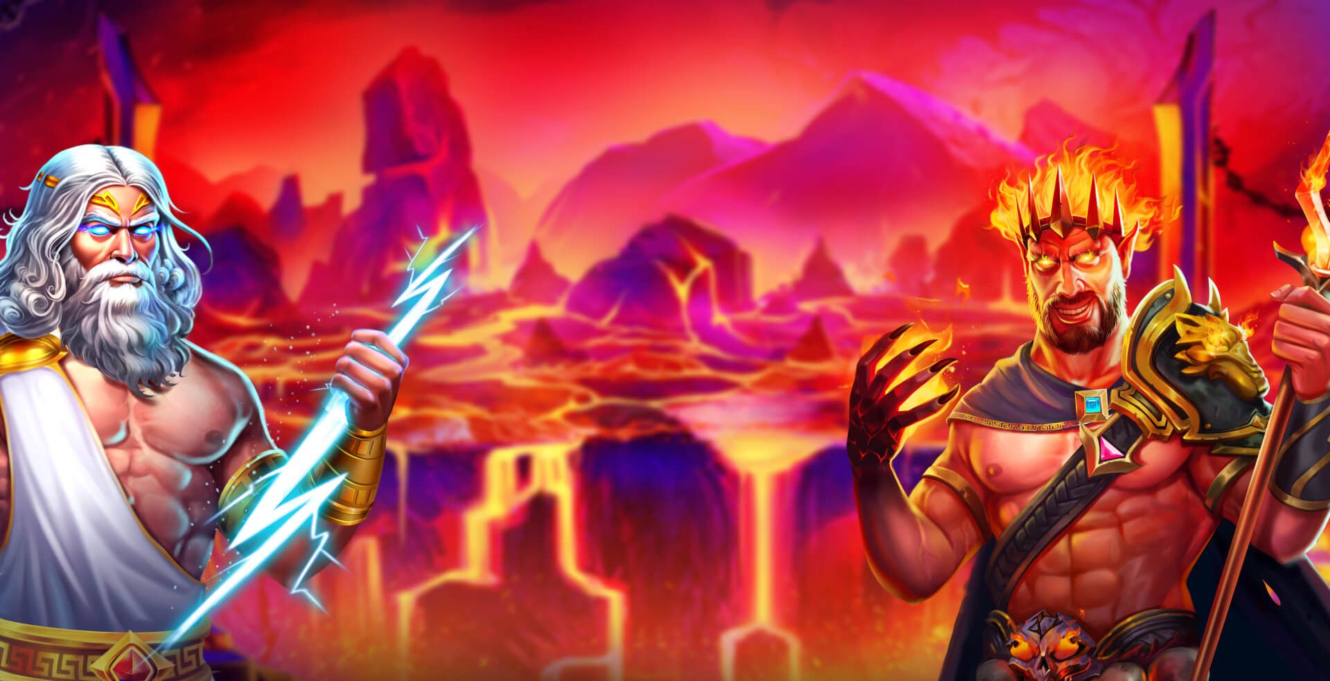 Zeus vs Hades — banner principal en Trilenium